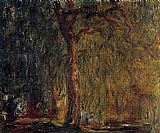 Claude Monet Wall Art - Weeping Willow 2